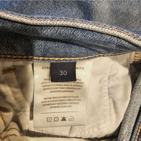 CITIZENS OF HUMANITY Daphne Crop Jeans - Size 30 - Picture 9 of 11